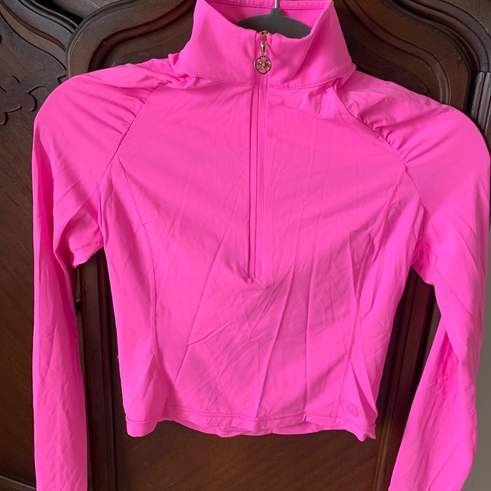 Lilly Pulitzer cropped 1/4 zip